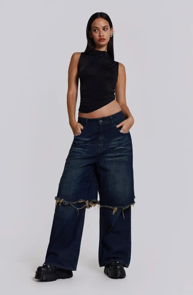 Statement Jeans Women Jaded London Evo Double Layered Jeans