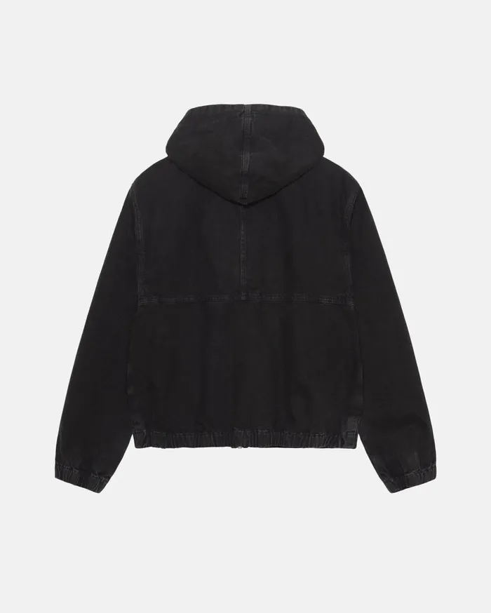 Stussy Outerwear WORK JACKET INSULATED CANVAS Black 8211 MenWomen