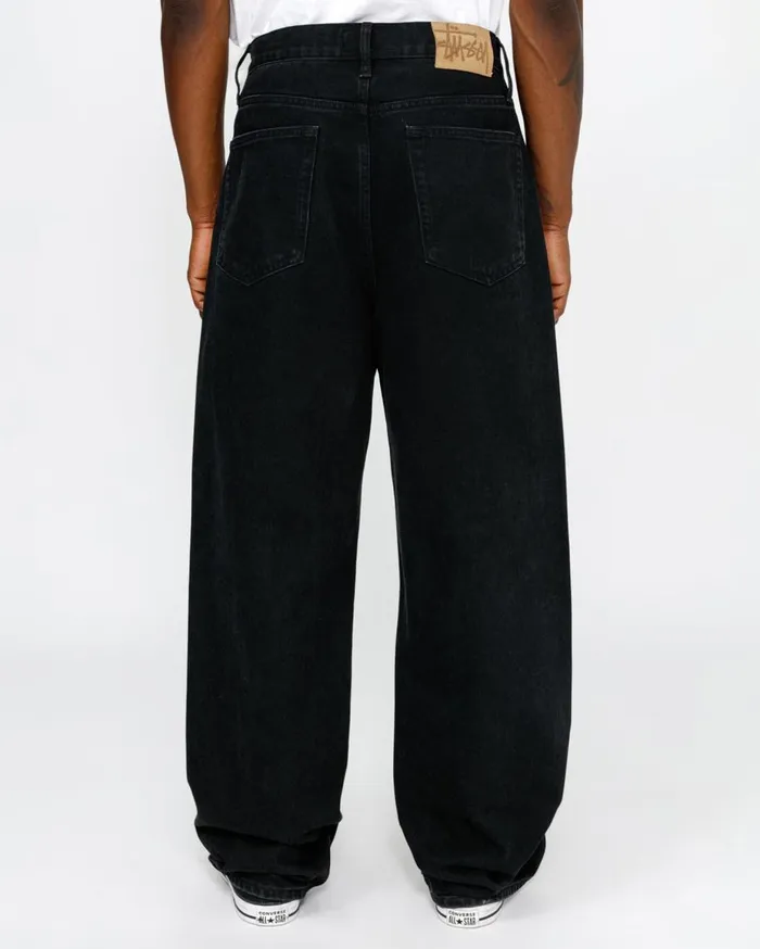 Stussy Pants RELAXED JEAN DENIM Black 8211 MenWomen Stussy Pants RELAXED JEAN DENIM Black 8211 MenWomen