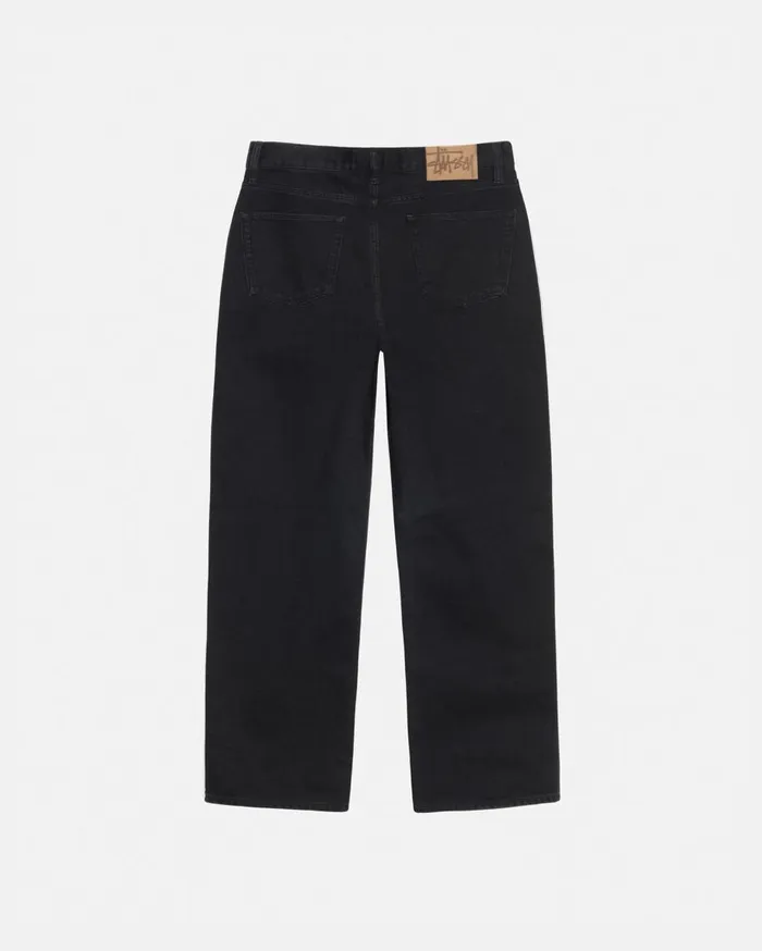 Stussy Pants RELAXED JEAN DENIM Black 8211 MenWomen Stussy Pants RELAXED JEAN DENIM Black 8211 MenWomen