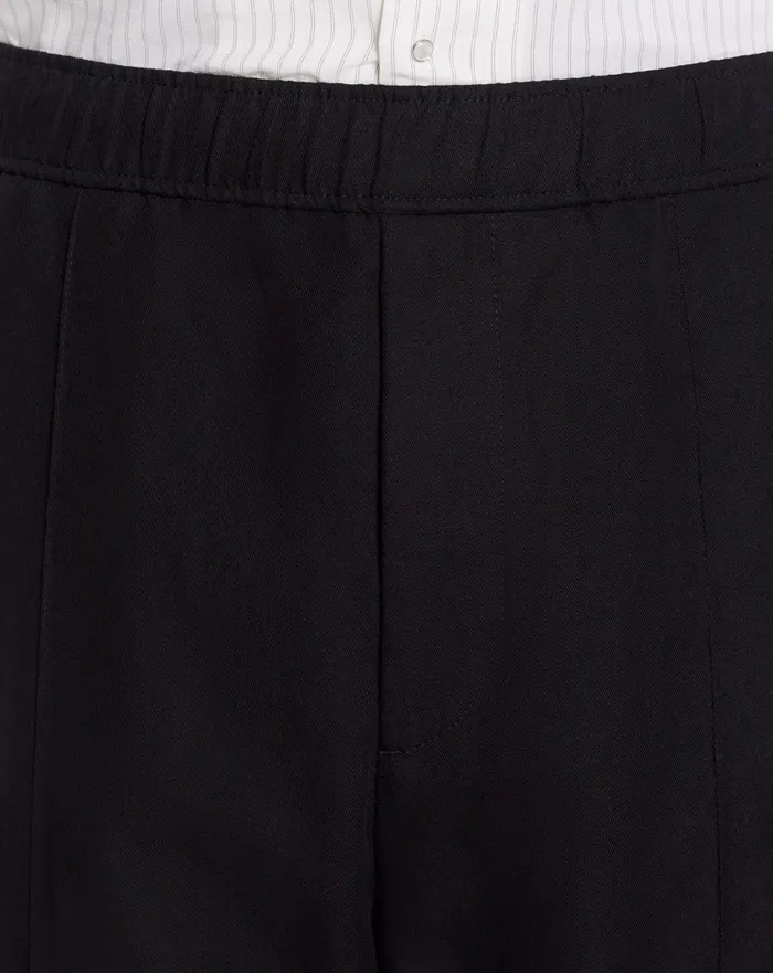 Suit Pants With An Elasticated Waistband Black Men Lanvin Pants and Shorts Suit Pants With An Elasticated Waistband Black Men Lanvin Pants and Shorts