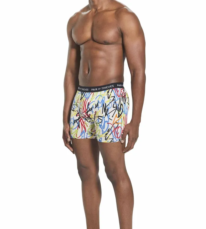 Supersoft Boxer Briefs White Black Underwear 2 Pack Men Pair Of Thieves Boxer Briefs