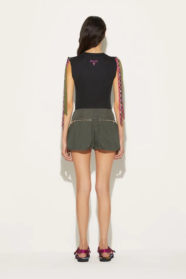 TShirts And Sweatshirts Women PUCCI IridePrint Cotton TShirt