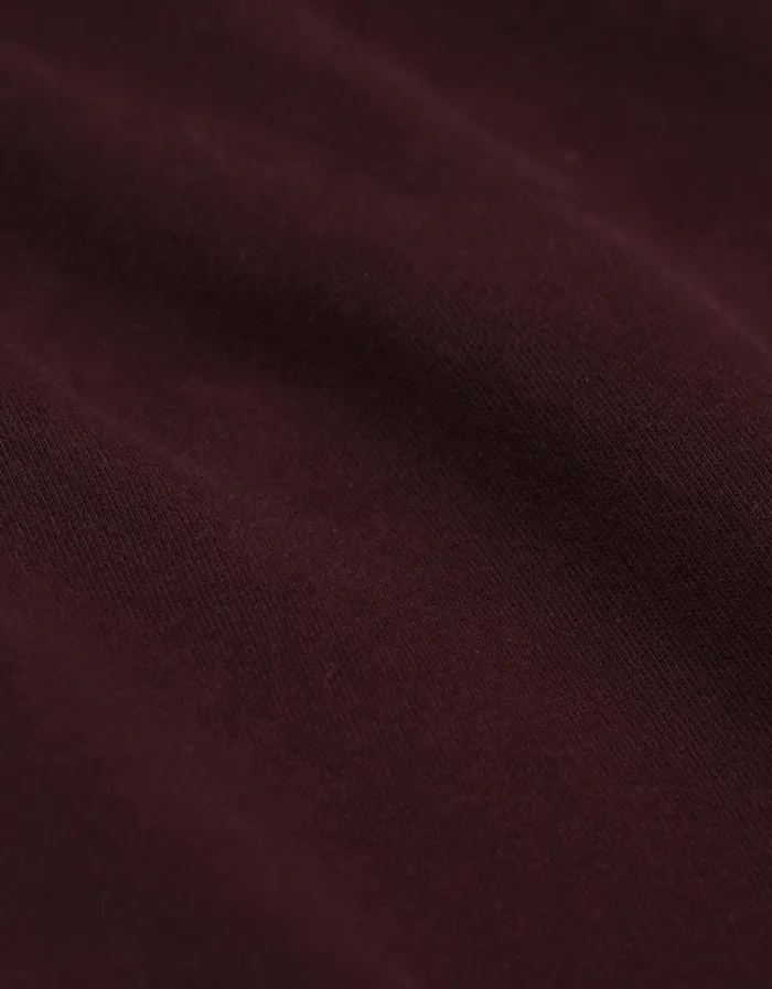 TShirts Colorfulstandard Women Women Light Organic Tee 8211 Oxblood Red
