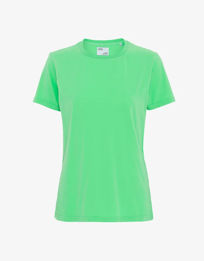 TShirts Women Light Organic Tee 8211 Spring Green 8211 Colorfulstandard Women