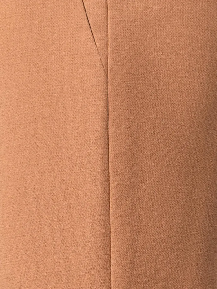 Tapered Cotton Silk DoubleFace Pants Vicuna Women Akris Pants