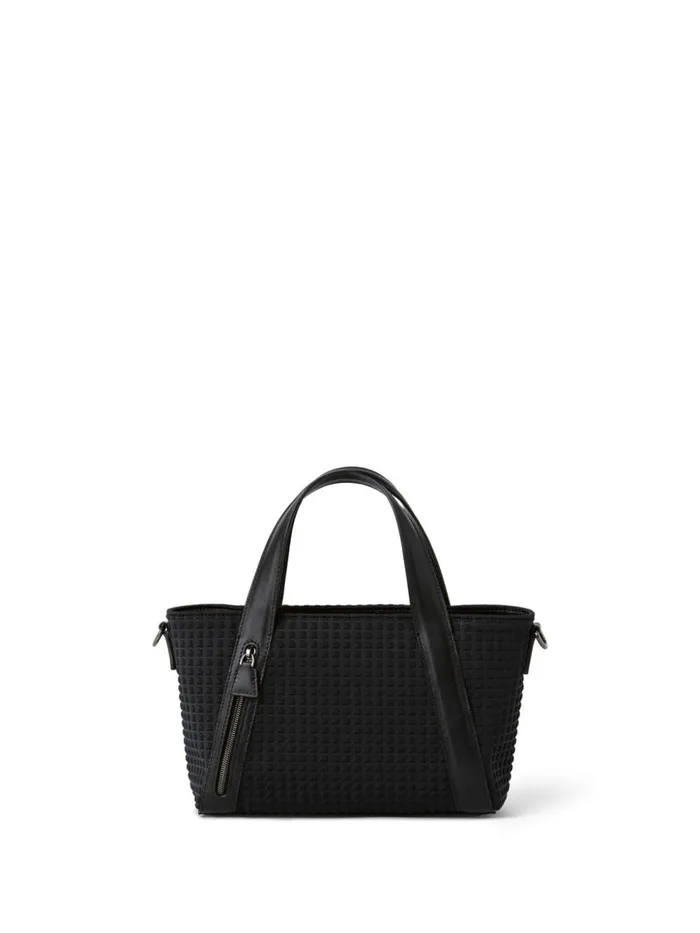 Techno Trapezoid Little Alexa Bag Black Women Akris Top Handle Bags
