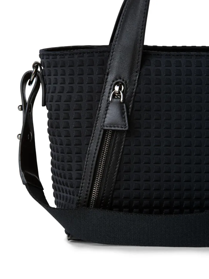 Techno Trapezoid Little Alexa Bag Black Women Akris Top Handle Bags