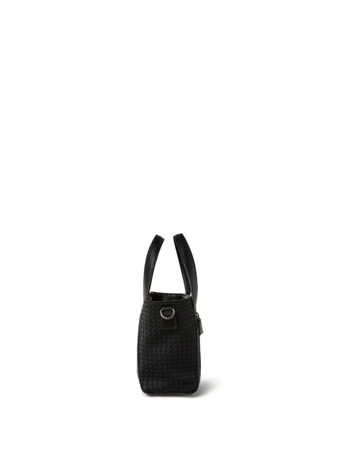 Techno Trapezoid Little Alexa Bag Black Women Akris Top Handle Bags