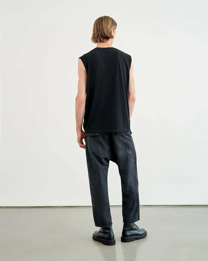 Tees KENT TEE Jet Black Nili Lotan Men