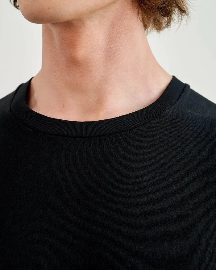 Tees KENT TEE Jet Black Nili Lotan Men