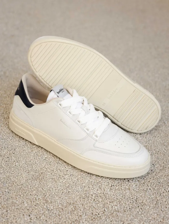 Thanassi Off White and Ink Men Bobbies Sneakers Thanassi Off White and Ink Men Bobbies Sneakers
