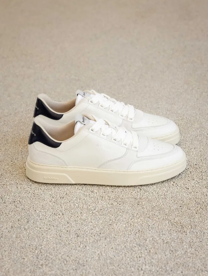 Thanassi Off White and Ink Men Bobbies Sneakers Thanassi Off White and Ink Men Bobbies Sneakers