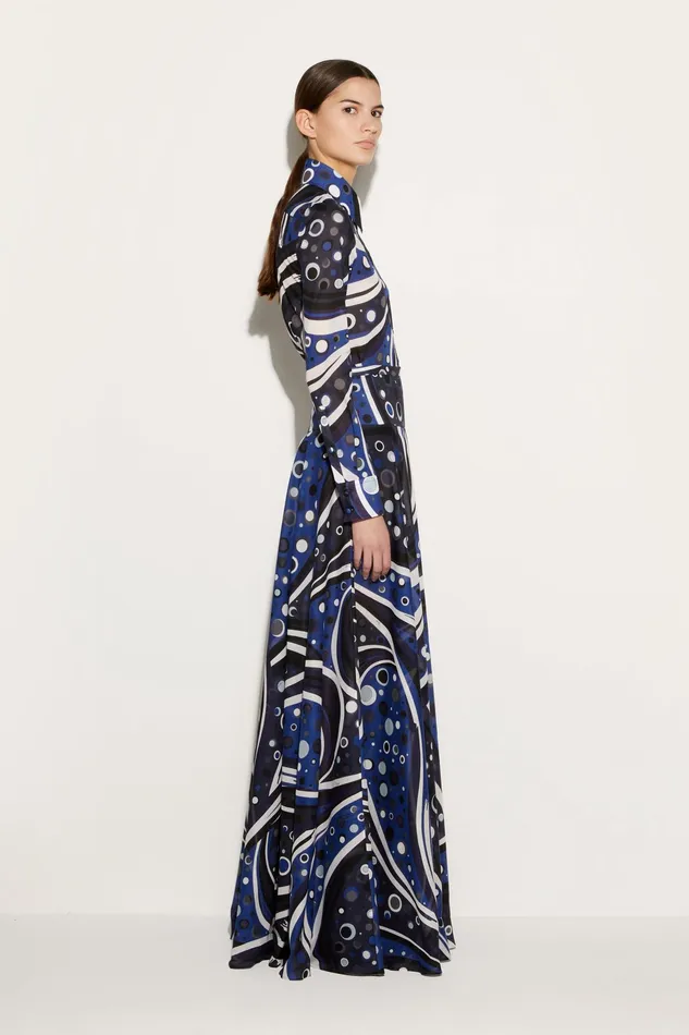 Tops And Shirts Women PUCCI FontanePrint Cotton Shirt