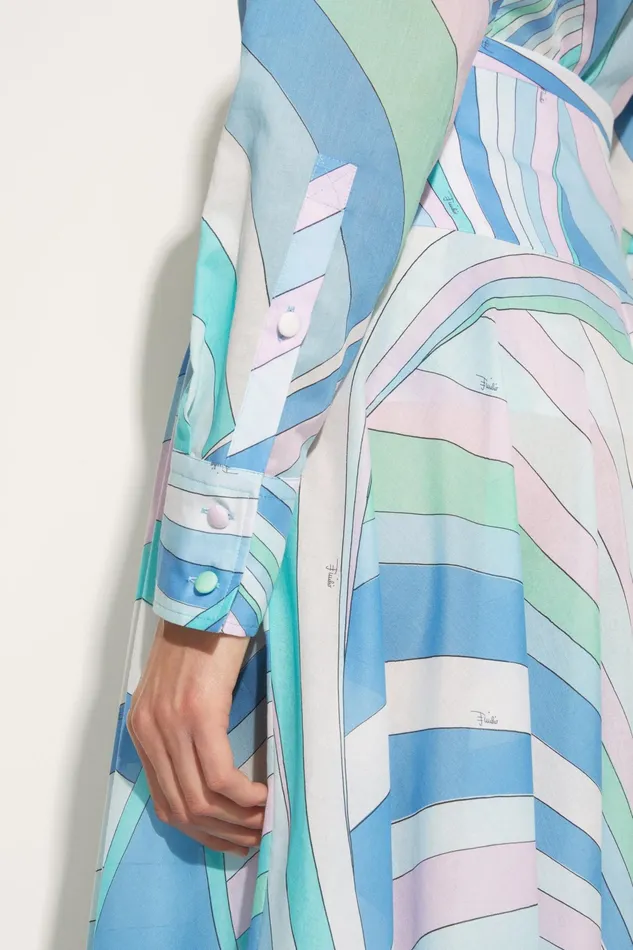 Tops And Shirts Women PUCCI IridePrint Cotton Shirt