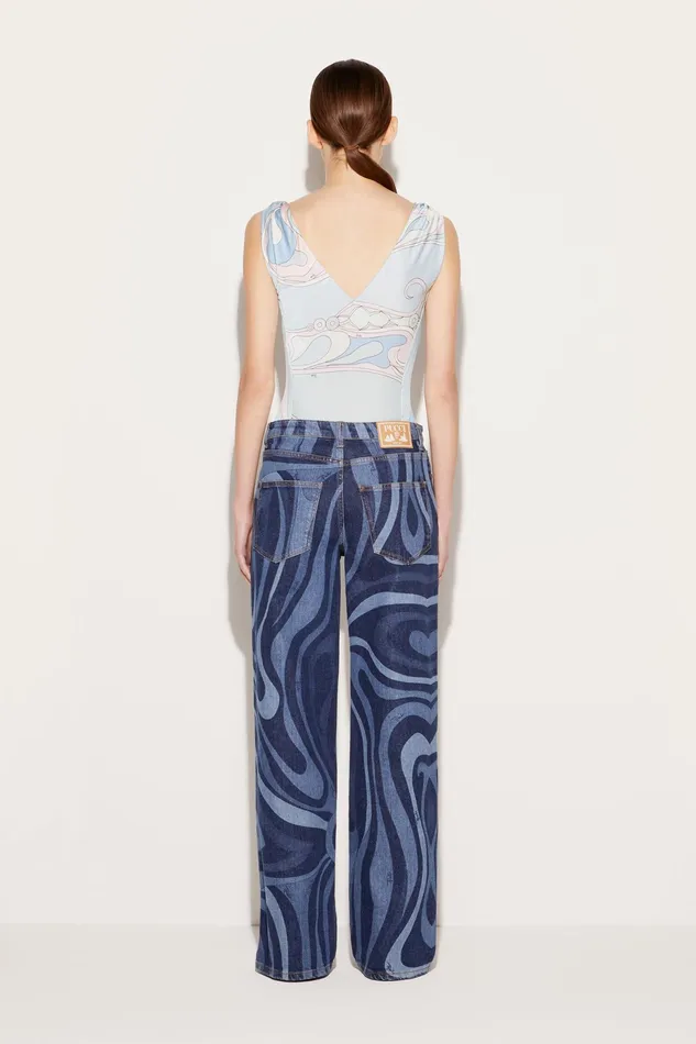 Tops And Shirts Women PUCCI OrchideePrint Top