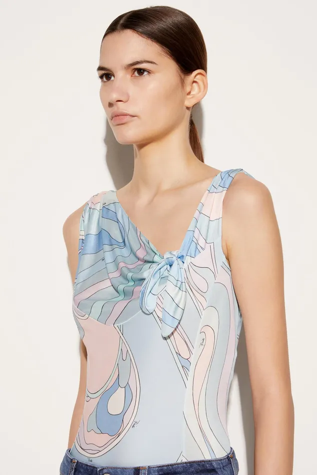 Tops And Shirts Women PUCCI OrchideePrint Top