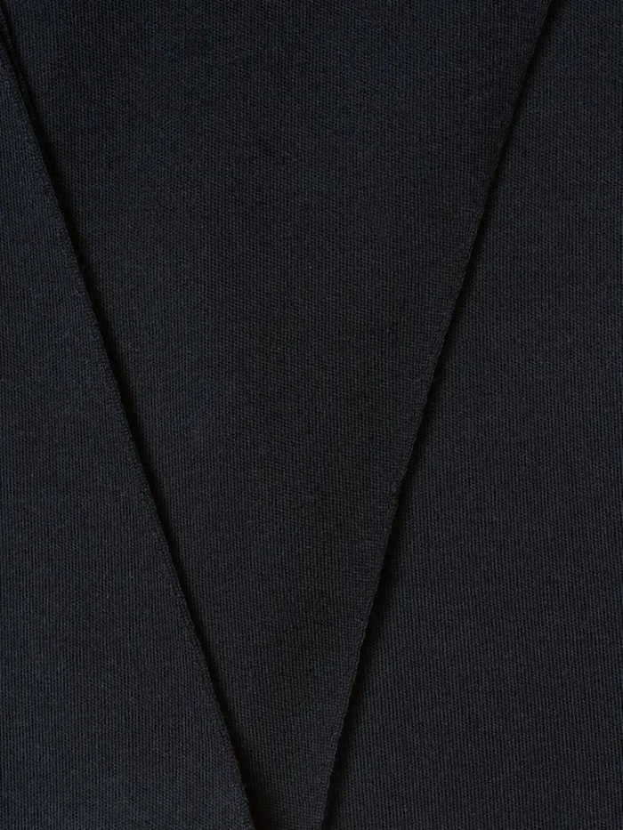 Trapezoid Shaped Scarf From Cashmere Silk Navy Women Akris Knitwear