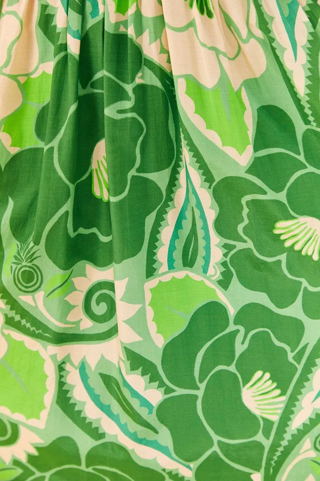 Tropical Groove Midi Dress Women Farm Rio Midi Dresses