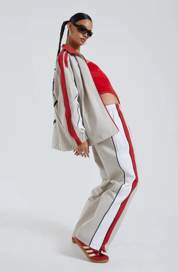 Trousers Women Jaded London Uptown Windbreaker Track Pants