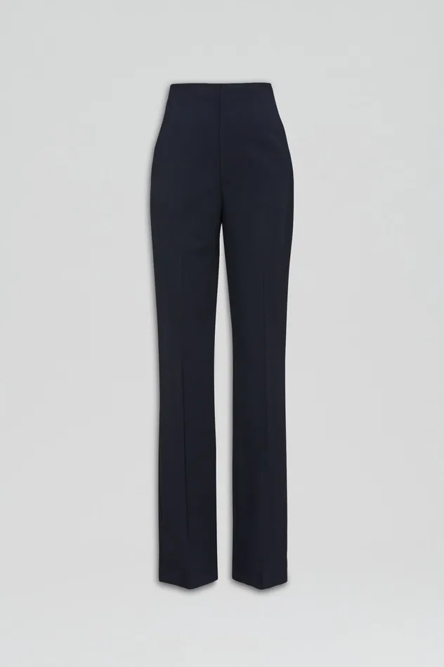 Trousers Women TAILORED SLIM TROUSER NAVY Scanlan Theodore Trousers Women TAILORED SLIM TROUSER NAVY Scanlan Theodore