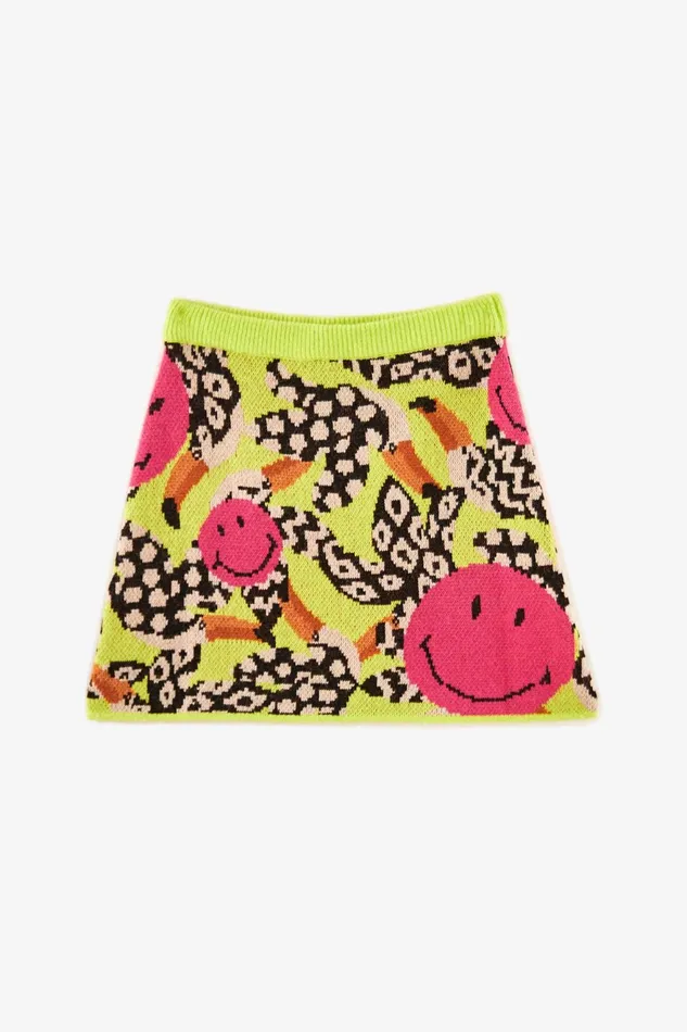 Tucanissimo Smiley Mini Skirt Women Farm Rio Skirts
