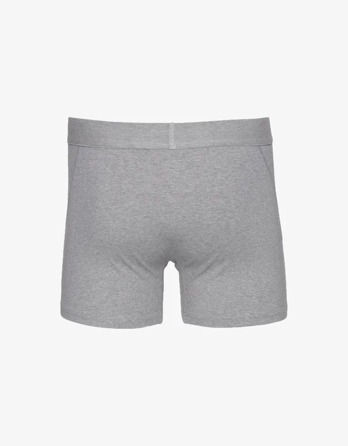 Underwear Colorfulstandard Men Classic Organic Boxer Briefs 8211 Heather Grey