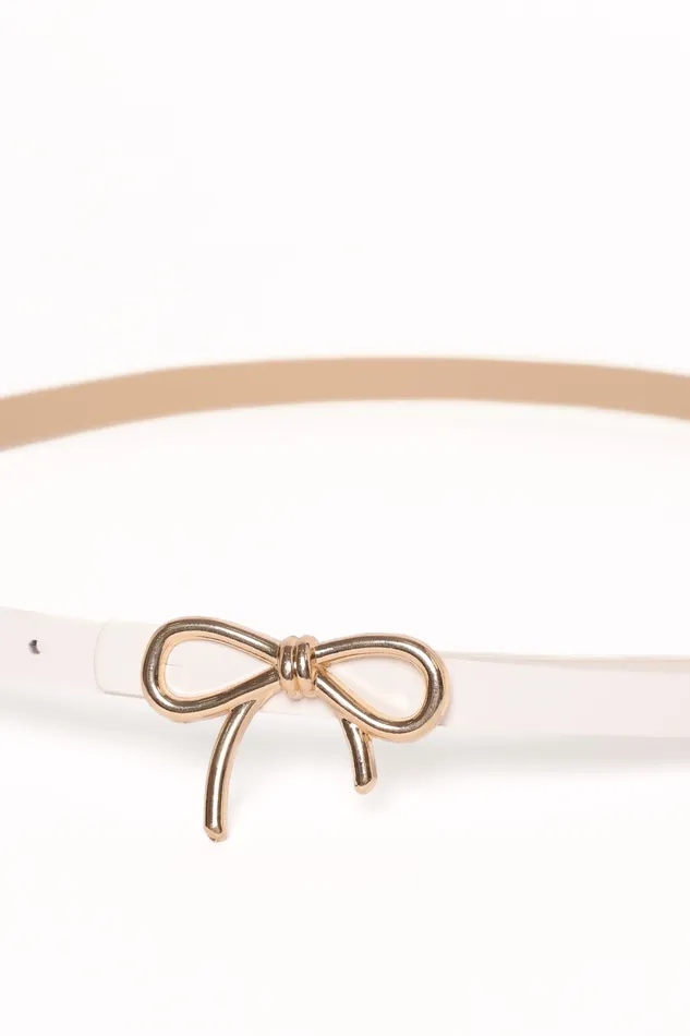 Valentina Belt 8211 White White Women Belts petalandpup