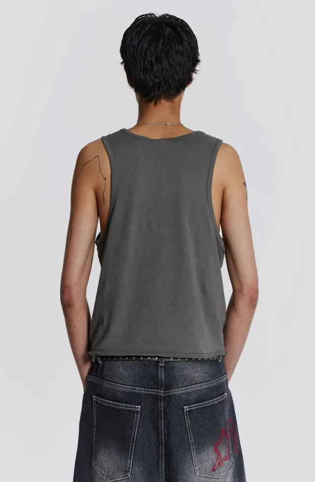 Vests Men Jaded London Subtract Vest
