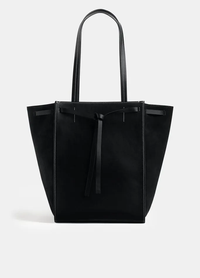 Vince Handbags Women Exclusive Topanga Tote Black