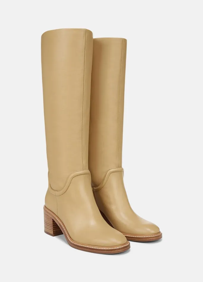 Vince Loafers and Mules Women Fabian Leather Boot Husk