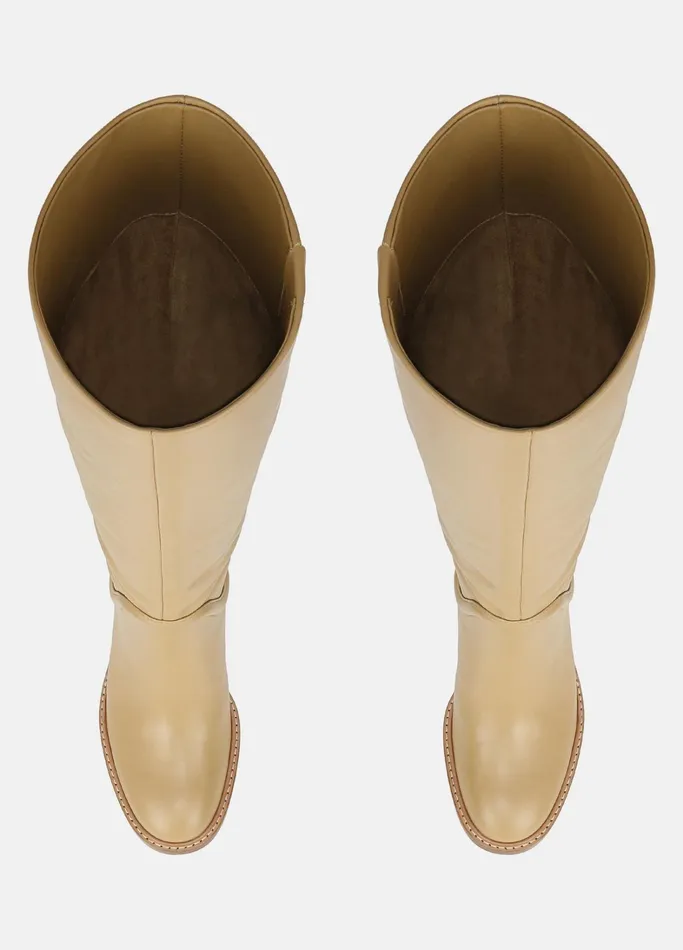 Vince Loafers and Mules Women Fabian Leather Boot Husk