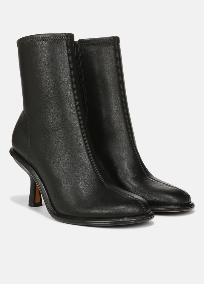 Vince Loafers and Mules Women Freya Leather Ankle Boot Black