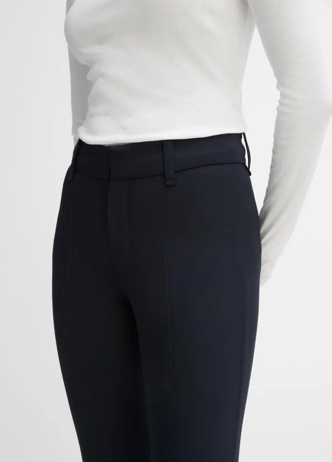Vince Pants and Shorts Women High Rise Cigarette Pant Coastal Blue