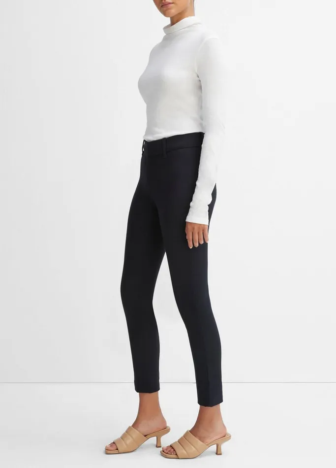 Vince Pants and Shorts Women High Rise Cigarette Pant Coastal Blue