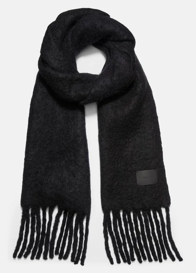 Vince Scarves Hats and Gloves Women AlpacaBlend Scarf Black