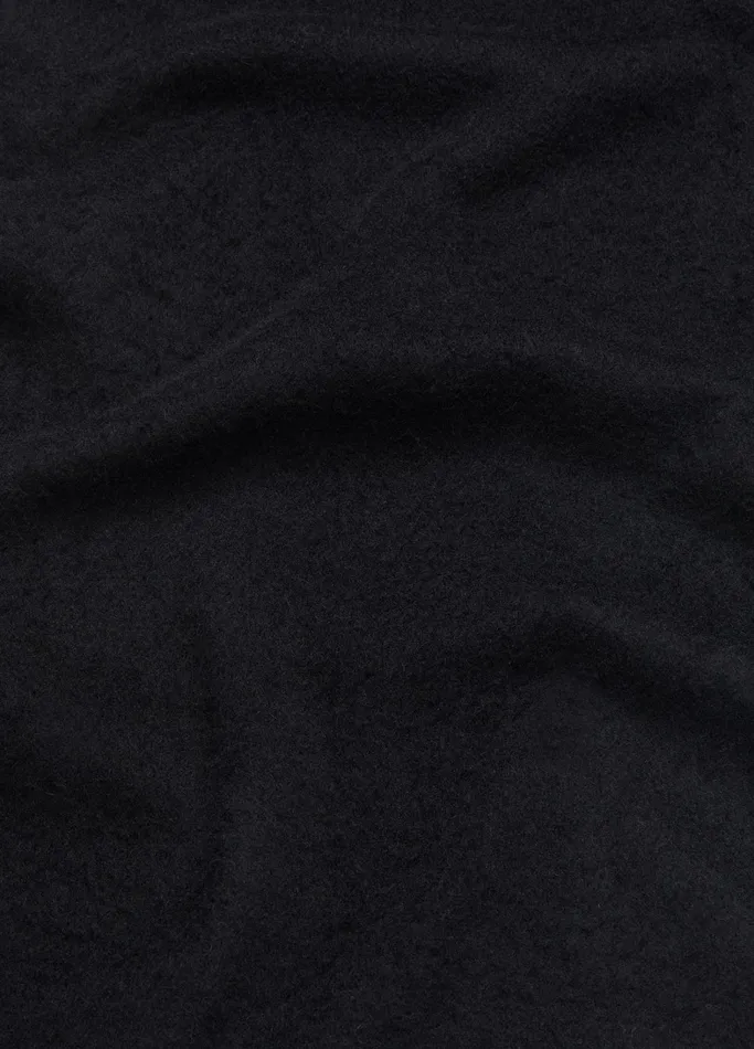 Vince Scarves Hats and Gloves Women Cashmere DoubleFace Scarf Black