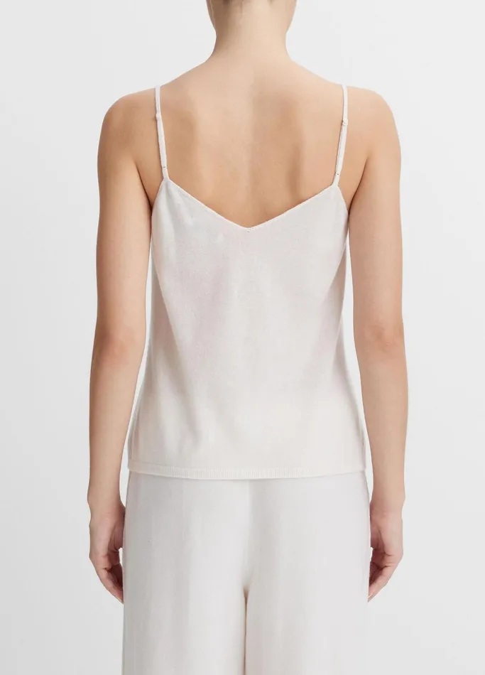 Vince Shirts and Tops Women Cashmere Knit Camisole Off White