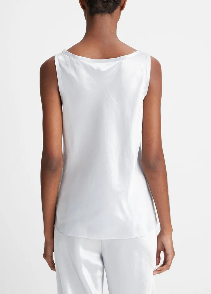 Vince Shirts and Tops Women RawEdge Tank Silverstone
