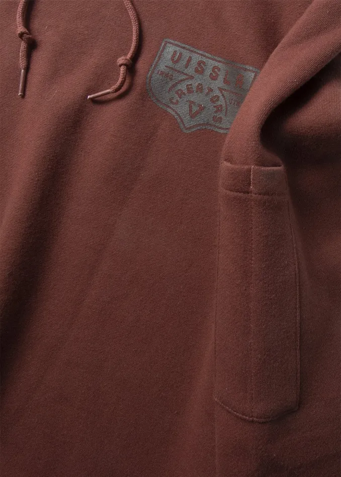 Vissla Fleece and Hoodies Men Creators Eco Po Hoodie Fired Brick Vissla Fleece and Hoodies Men Creators Eco Po Hoodie Fired Brick