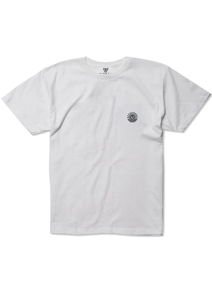 Vissla Solar Spin Boys Tee White Youth Clothing Vissla Solar Spin Boys Tee White Youth Clothing