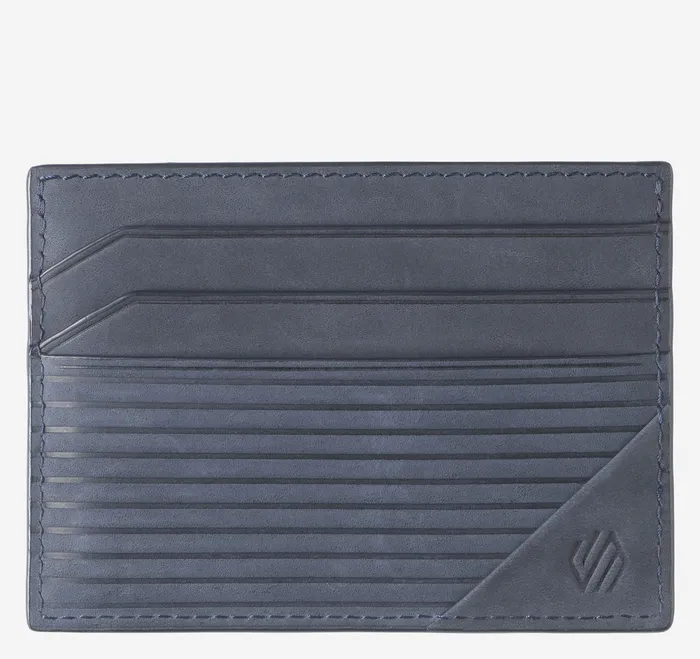 Wallets Men Jackson Scored Weekender Case Navy Oiled Johnston and Murphy
