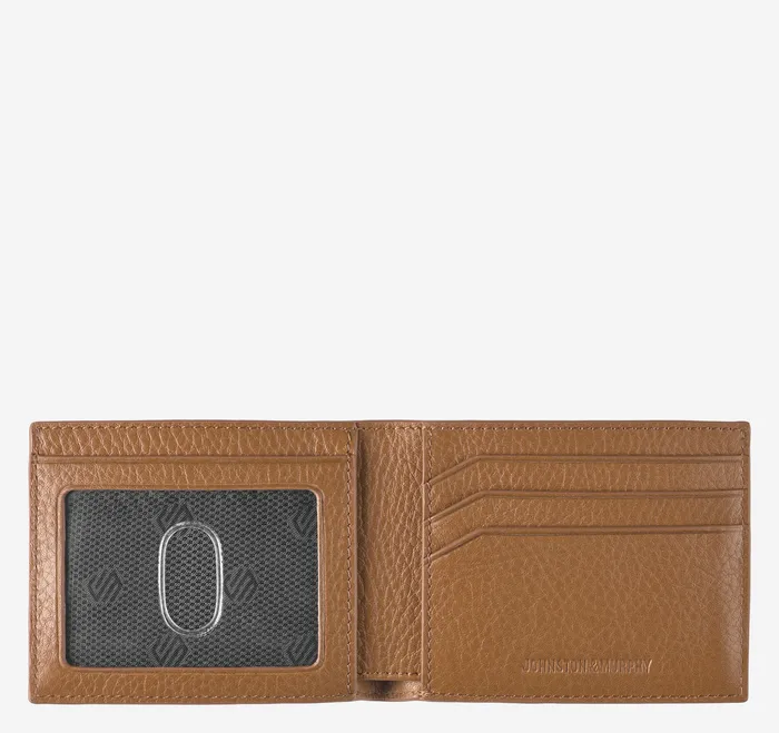 Wallets Men Kingston Woven Billfold Brown Johnston and Murphy