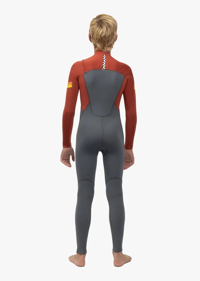 Wetsuits 7 Seas Boys Raditude 43 Full Chest Zip Wetsuit Rust 8211 Vissla Youth Wetsuits 7 Seas Boys Raditude 43 Full Chest Zip Wetsuit Rust 8211 Vissla Youth