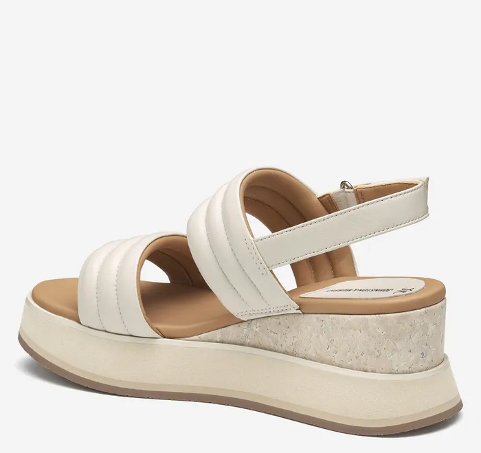 Women8217s Shoes Colleen DoubleBand Sandal Bone Glove Leather Johnston and Murphy Women