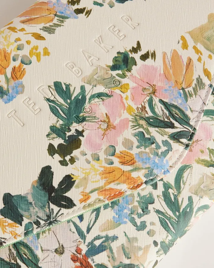 Women ABBBI 8211 Floral Print Envelope Clutch Bag Cream Ted Baker Icon Bags and Signature Bags Women ABBBI 8211 Floral Print Envelope Clutch Bag Cream Ted Baker Icon Bags and Signature Bags