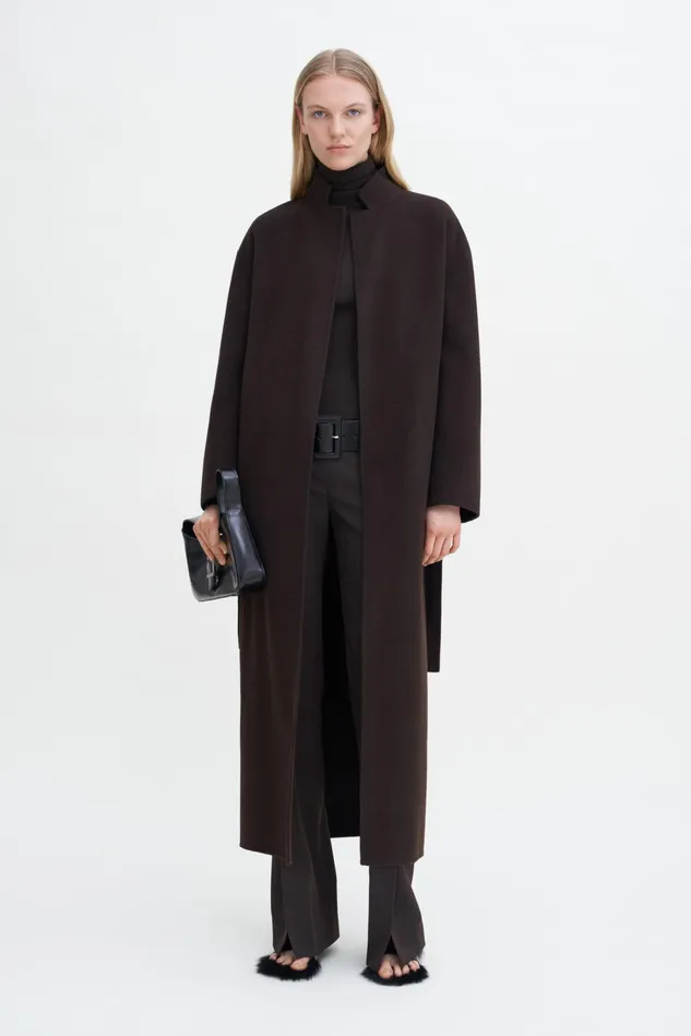 Women Alexa Coat Dark Chocolate Filippa K Outerwear