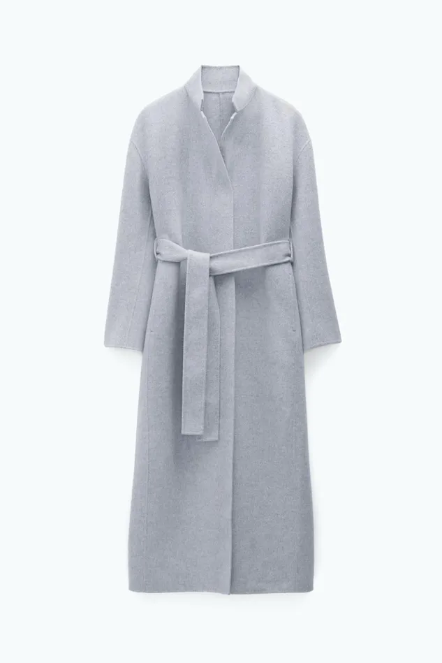 Women Alexa Coat Light Grey Melange Filippa K Outerwear