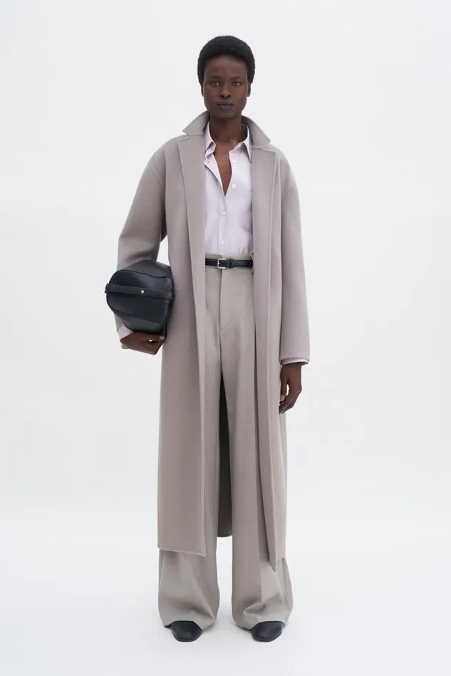 Women Alexa Coat Moss Grey Filippa K Outerwear