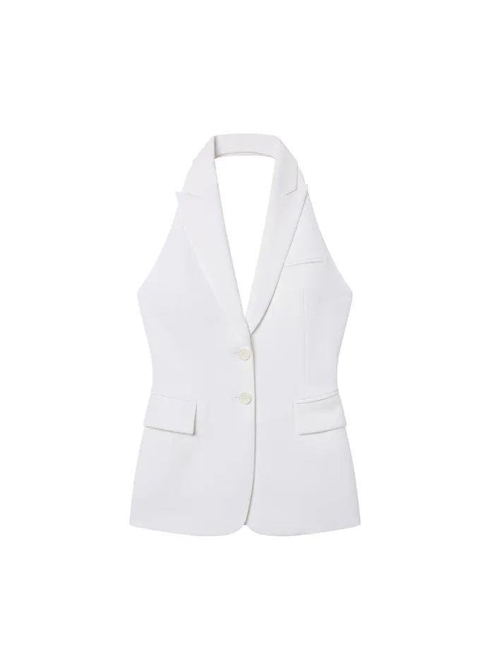 Women Alexa Tailored Vest Daikon ALC Tops